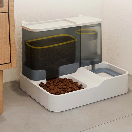 Automatic Feeder Cat Bowl With Water
