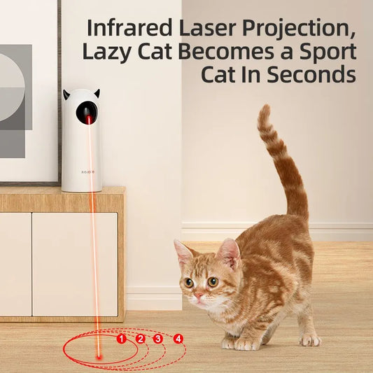 Automatic Cat LED Laser